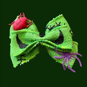 Oogie Boogie hair bow